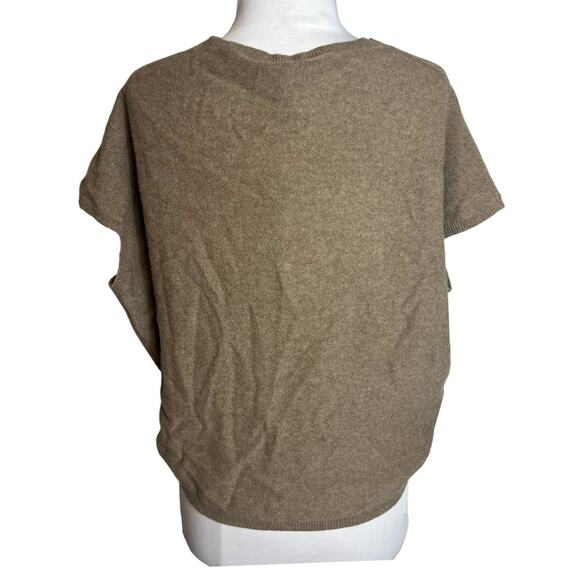 NWT Zero Maria Cornejo Mini Koya shrug eco cashmere latte XS - Picture 3 of 9